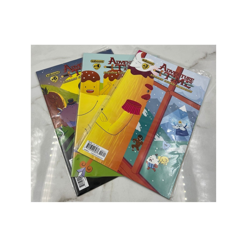 Adventure Time Banana Guard Academy Comic Lot Issues 3 4 6 KaBOOM 2014 Cover A